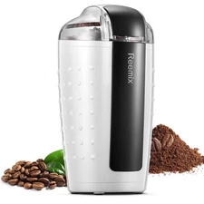 Coffee Grinder, Electric Coffee Grinder with 3.5Oz Large capacity, One-Touch ...