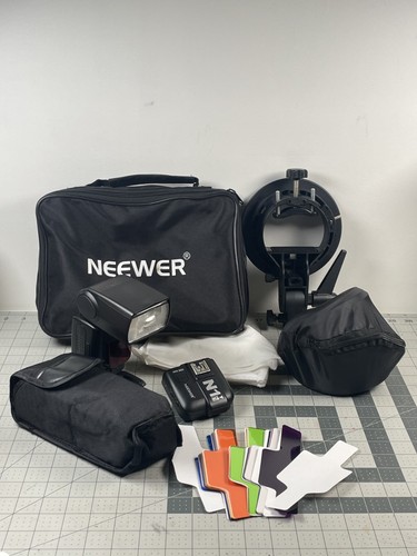 Neewer Speedlight Softbox Kit - NW880S Sony flash, trigger, 16" softbox, gels