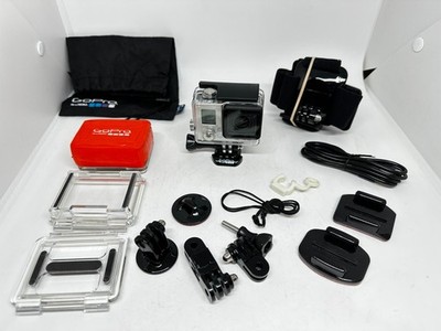 GoPro Hero 3 Plus Silver Edition w/ Accessories
