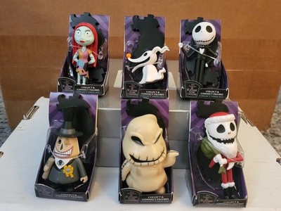 Set (6/6) Tim Burtons Nightmare Before Christmas Collect & Connect Vinyl Figures