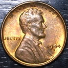 1944-S ***Lincoln Wheat Penny 1c US Coin*** Nice San Francisco Mint AU