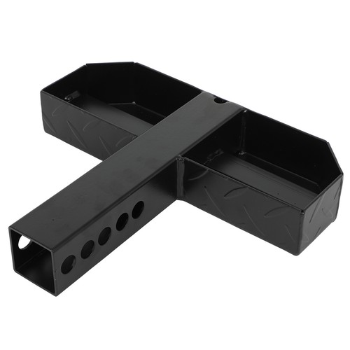 Rear Step Bumper Towing Guard Stabilizer Fits 2" Receiver 12" x 4.3" Step Pad - Picture 6 of 7