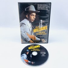 Hank Williams: The Show He Never Gave (DVD, 2005) VGC, Fast Free Shipping