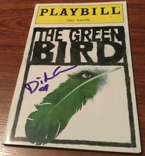 GREEN BIRD SIGNED PLAYBILL DIDI CONN FRENCHY GREASE THEATRE BROADWAY NYC