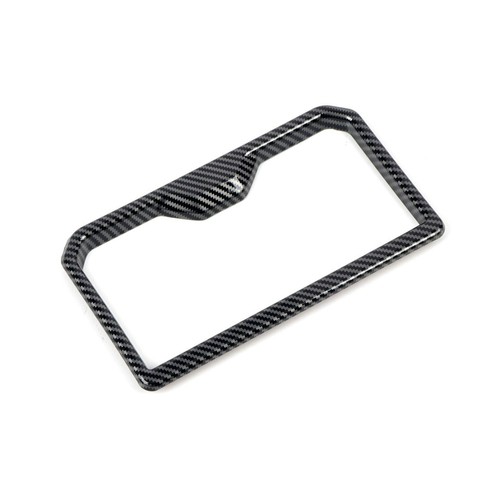 Carbon Fiber Center Gear Shift Cup Holder Cover Trim For Toyota Tacoma 2024 - Picture 5 of 7