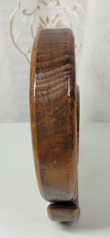 VTG 1994 Wooden Snail 4-Piece Puzzle Hand Crafted & Painted 9" x 9" x 1" B &B - Image 3 of 4