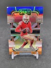 BRANDON AIYUK 2023 PANINI SELECT CONCOURSE blue orange DIE-CUT #17/35 49ERS
