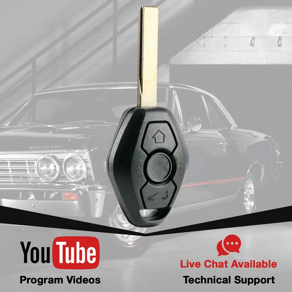 2 For 2001 2002 2003 2004 2005 BMW 320i 325Ci 325xi Keyless Car Remote Key Fob - Изображение 3 из 4