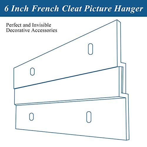 24 Pack French Cleat Hanger Headboard Wall Mounting Brackets Cleat Picture Ha... eBay