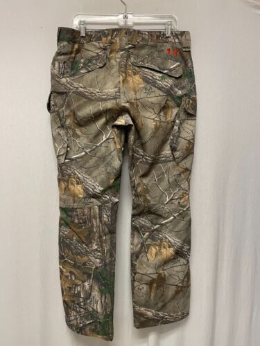 Under Armor Storm Mens Hunting Pants Size 34 x 32 Realtree Camo - Picture 5 of 9
