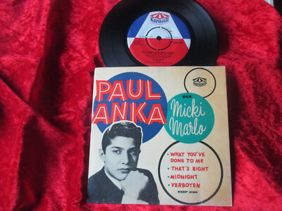 S  Paul Anka och Micki Marlo - What you´ve done to me/ Verboten +2  SWEDEN 7'' EP
