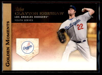 2012 Topps S1 Golden Moments Clayton Kershaw #GM-7 Los Angeles
