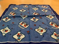 Nicky Tücher Kinder Tuch Halstuch blau mit B...