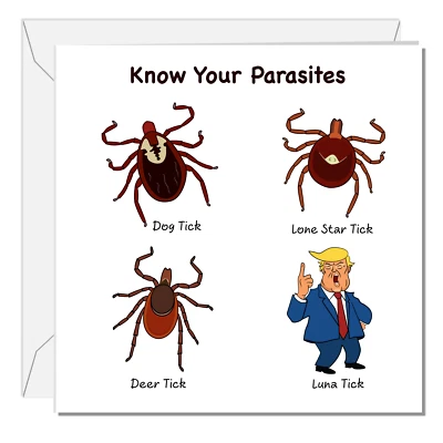 SWIZZOO Funny Donald Trump Birthday Card Tariffs Make America Great Again Cheeky Humor