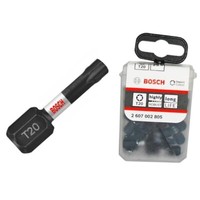 3165140980241 Bit, Grot, KoŃCÓWka T20 25MM IMP 25PCS Bosch