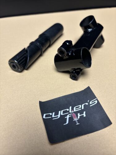 NOS GT 80mm w/ 22.2mm Quill 25° Cr-Mo Stem Mtb Atb Bike Road Track All Terra - Picture 5 of 24
