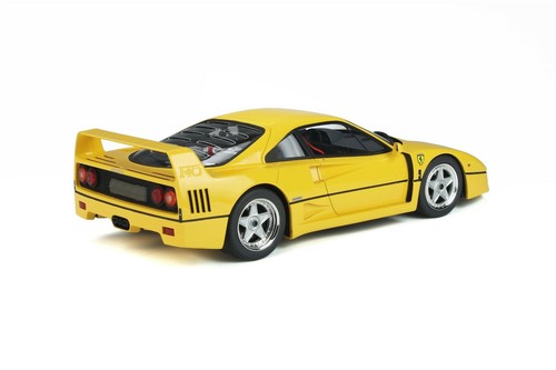 1987 FERRARI F40 GIALLO MODENA YELLOW by GT SPIRIT GT839 1:18 RESIN NEW IN BOX - Picture 3 of 11