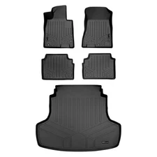 SMARTLINER Custom Fit Floor Mats Cargo Trunk Liner 2021-2024 Kia K5 (AWD Models)