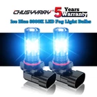 For Hummer H3 2006-2009 2010 8000K 9145 9140 LED Fog Light 2 Bulbs Ice Blue