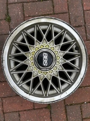 BBS RZ305 14" Alufelge 6,5Jx14 ET30 4-Loch Silber Mesh KBA40988 - Bild 1 von 4