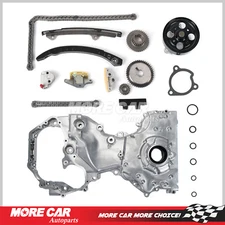 Timing Chain Kit Oil Water Pump for 07-15 Nissan Rogue Sentra 2.5L Engine QR25D