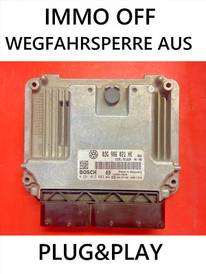 IMMO OFF / Plug&Play TOURAN 1.9 TDI BLS ECU 0281013683 - 03G906021HK /FastCourie