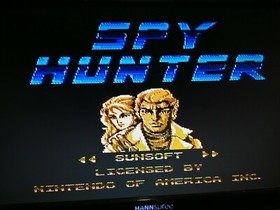 Spy Hunter - Game With Sleeve, Tested & Working - NES Nintendo