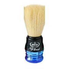 Kingsley Nylon Bristle Shave Brush- Blue