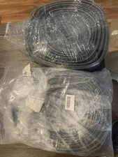 One Stop Farming Flat Seeper Soaker Hose - 2-150’ Hoses For Farming 4”flat