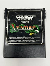 Genuine Original COLECO VISION Venture Arcade Scoring Game Works