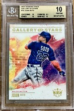 2022 Diamond Kings #18 Juan Soto Gallery of Stars BGS 10 PRISTINE