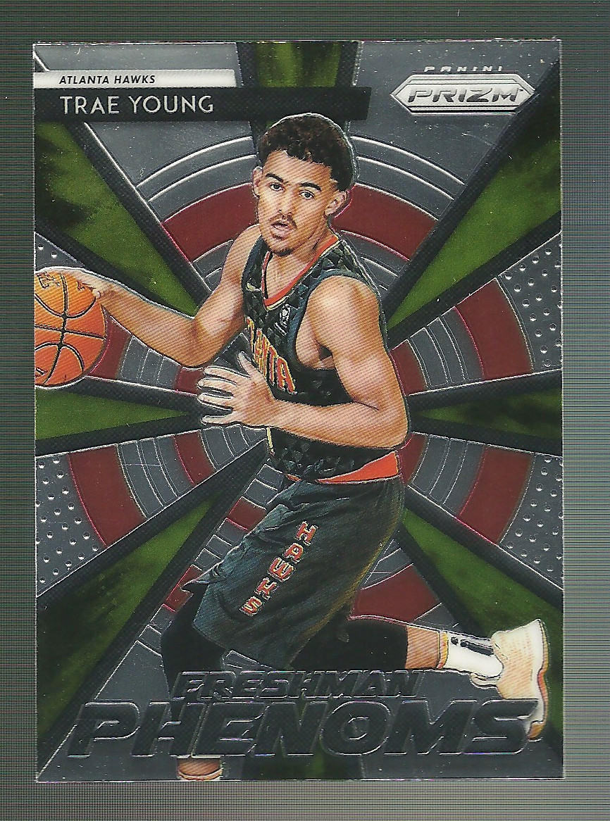 2018-19 Panini Prizm - Freshman Phenoms #21 Trae Young (RC)