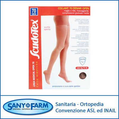 Scudotex Gambaletto Compressione Graduata 70 Scudotex Collant