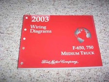 2002 Ford F750 Electrical Wiring Diagram Manual Super Duty Cab Dump