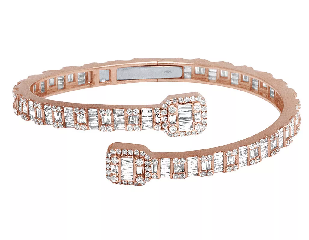 Baguette bangle sale