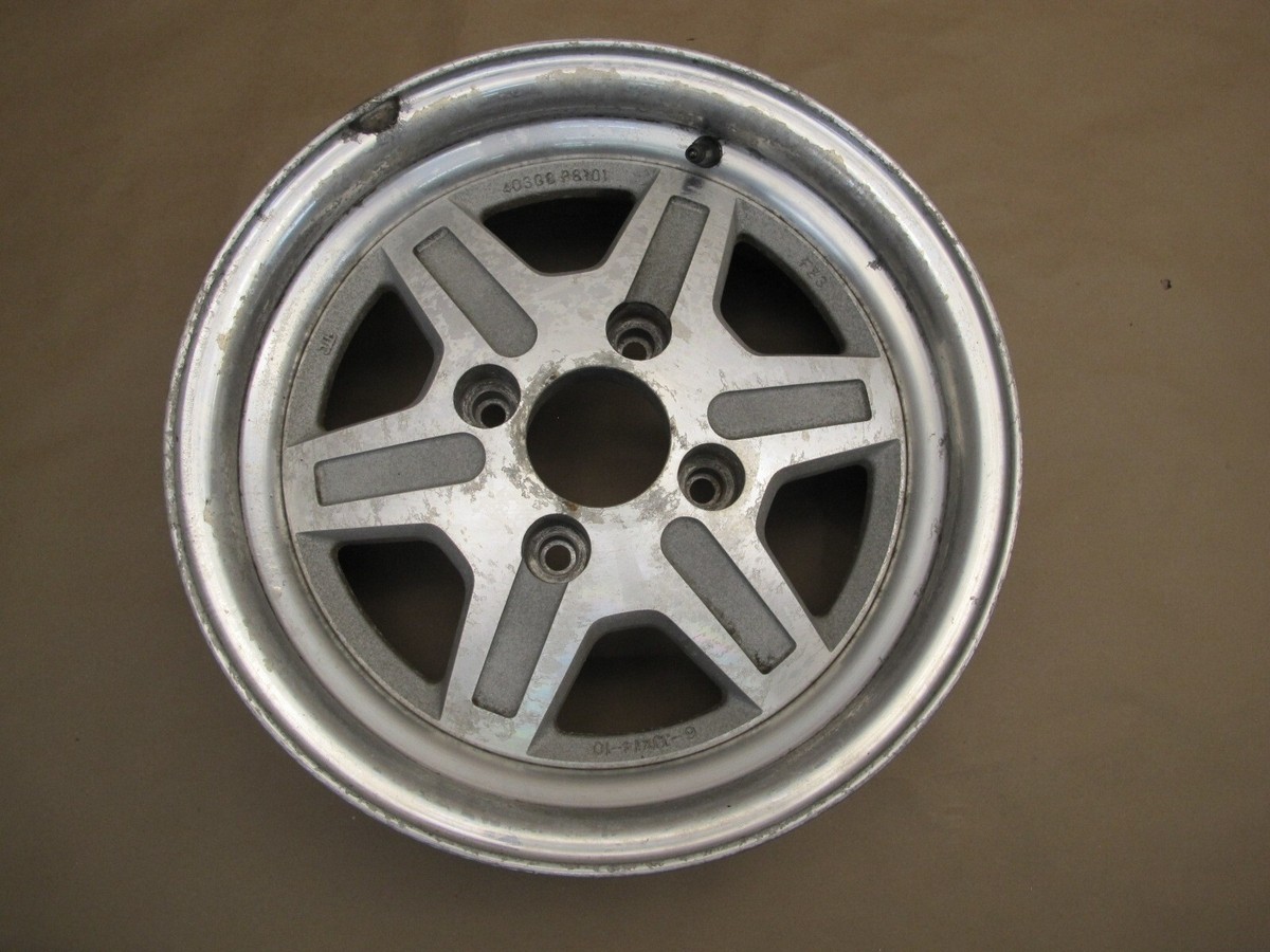 Set of Four 1981-83 Datsun 280zx OEM Alloy 6 Spoke 14x6