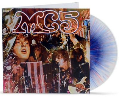 MC5 LP Kick Out The Jams RED WHITE & BLUE SPLATTER VINYL Ltd Edn. MAILS SAME DAY