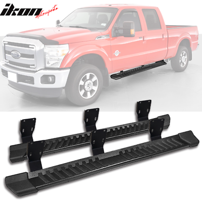 Chrome Running Board 6" Side Step Nerf Bar for 99-16 Ford F250 SD Ext/Super Cab