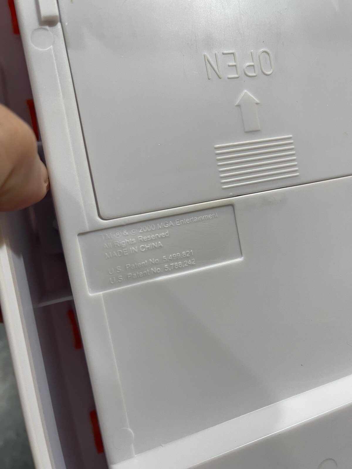 Vintage 2000 MGA Hot Hoops Tabletop Basketball Game Toy (2 Balls) eBay