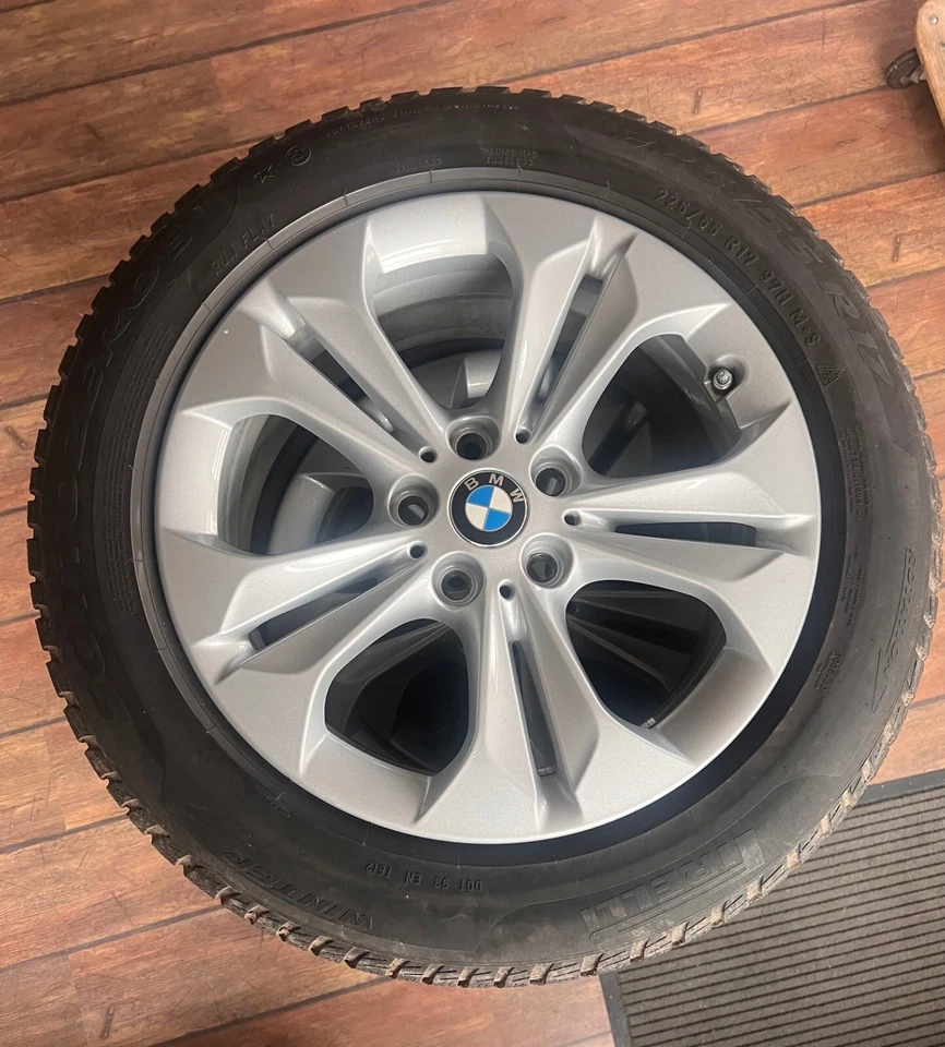 BMW X1  4 STK Winterräder Original BMW 225/55R17 97H - Bild 2 von 4