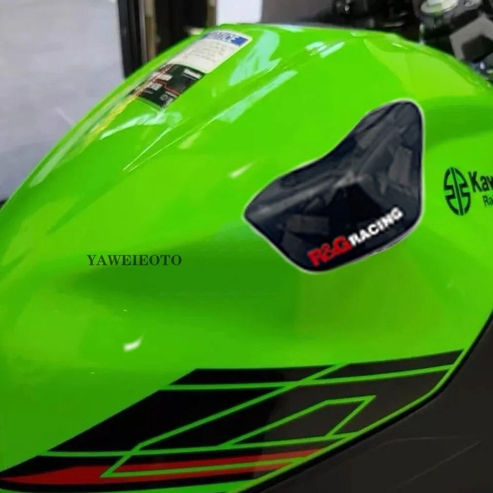 Suitable for Kawasaki NINjA Ninja 400/Z modified carbon fiber fuel tank cover an - Image 2 of 4