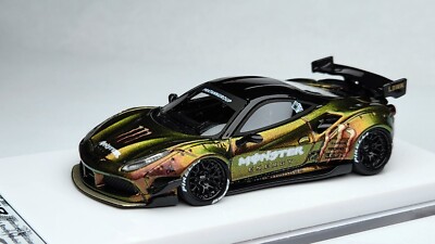 1:64 Veloce Ferrari 488 GTB Chameleon Monster LB Performance Resin