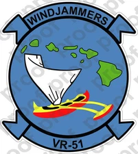 STICKER USN VR 51 Windjammers