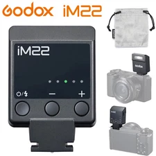 US Godox iM22 Mini Camera Flash 440 Full Power for Canon Sony Fuji Nikon Olympus