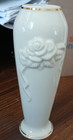 Lenox Rose Flower Vase 24 Karat Gold Trim