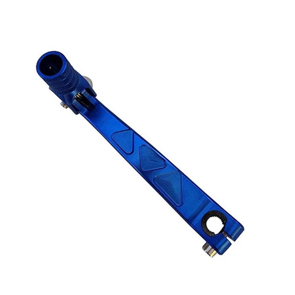 Aluminium Alloy Universal Fit For Motorcycle 1pcs Blue 5.91in Gear Shift Lever  - Image 4 of 4