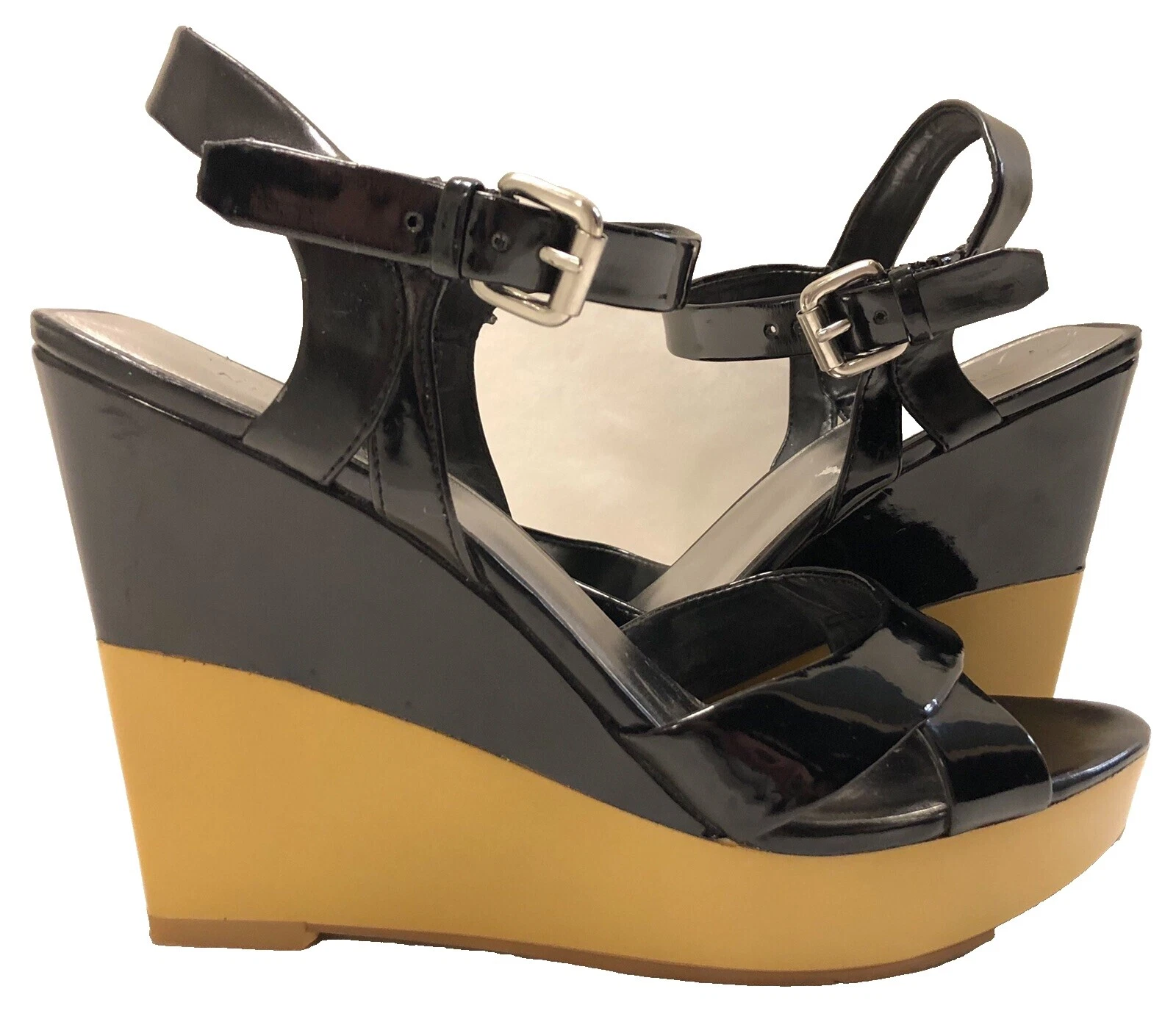 Charol Tacones De Cuña Nine West para Mujeres