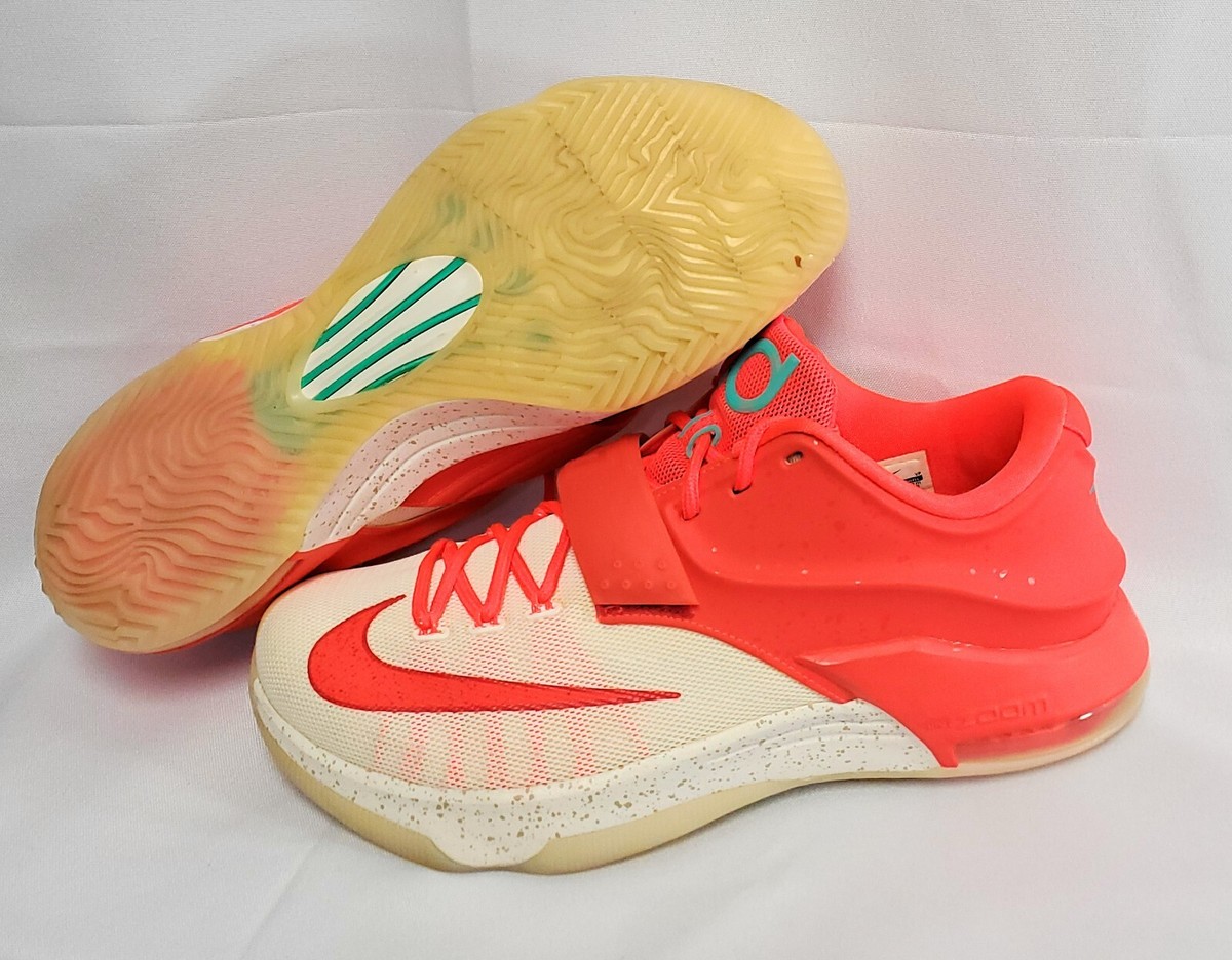 Mens Nike KD VII 7 707560 613 Xmas Egg Nog 2014 Lightly Worn  display picture 1