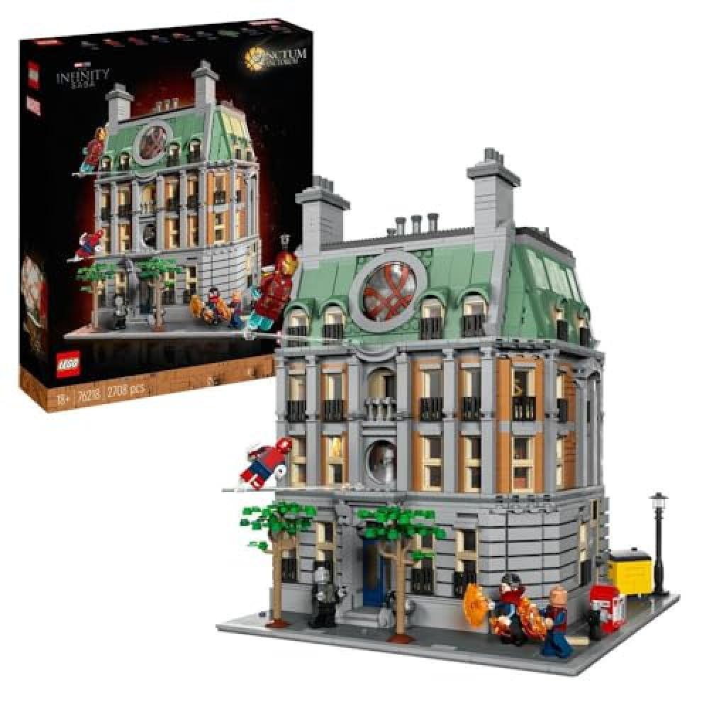 (TG. C4) LEGO Marvel Sanctum Sanctorum, Modellino da Costruire Modulare a 3 pian