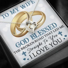 Necklace for Wife - Christian - Anniversary, Birthday, Christmas - Gift for Wife